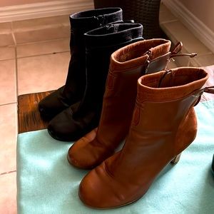 Bundle of A2 by Aerosoles ankle heeled boots